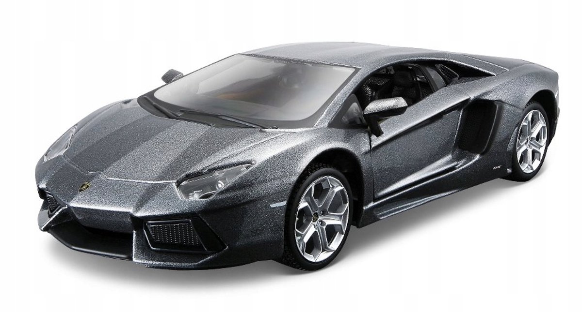 Maisto Lamborghini Aventador 1:24 Bouwpakket - Zwart