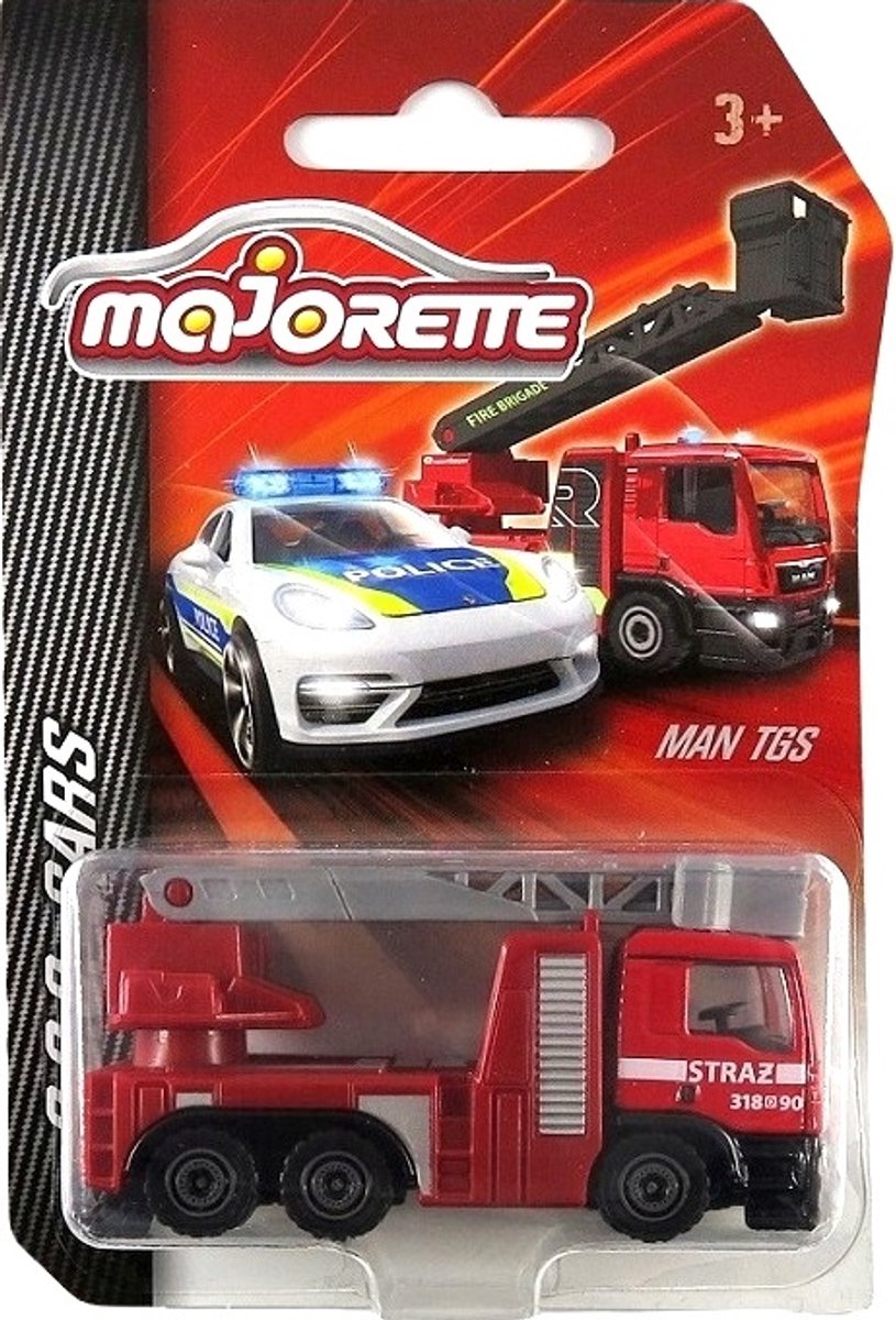 Majorette MAN TGS Brandweer S.O.S. Cars Speelgoedauto