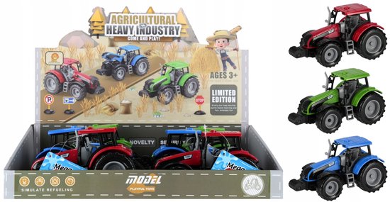 Mega Creative Speeltraktor 21cm - Kleurrijk Plezier voor Kinderen