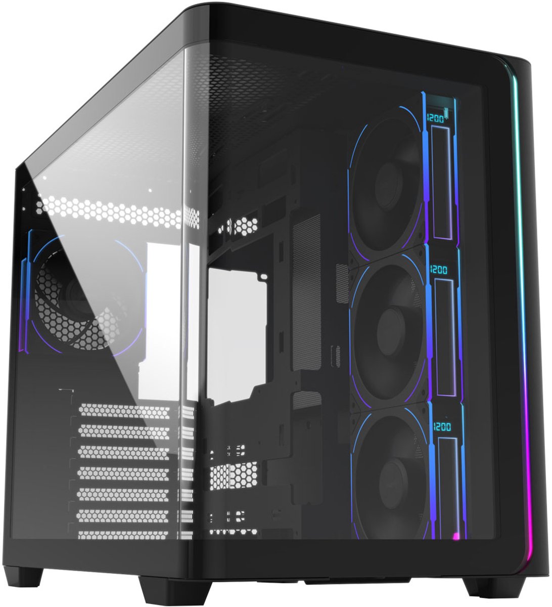 FSP M580-BP Midi Tower Zwart