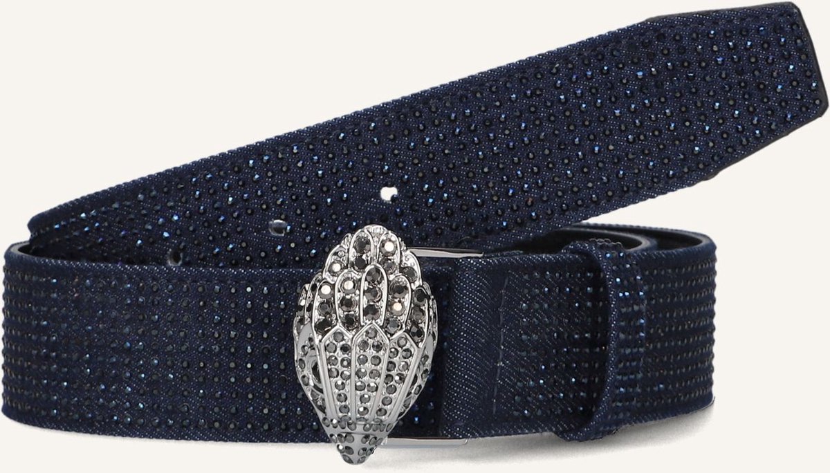 Kurt Geiger London Kensington 38 Belt Riemen - Blauw - Maat S/M