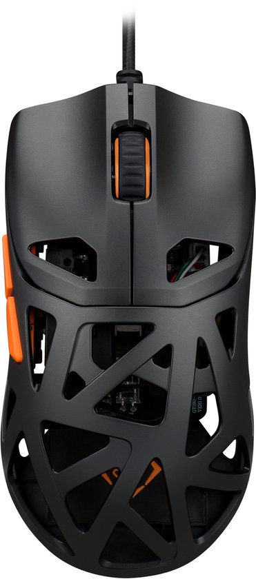 Deltaco GAM-187 - Gaming Muis - Lichtgewicht 47g - 12.400 DPI - Zwart