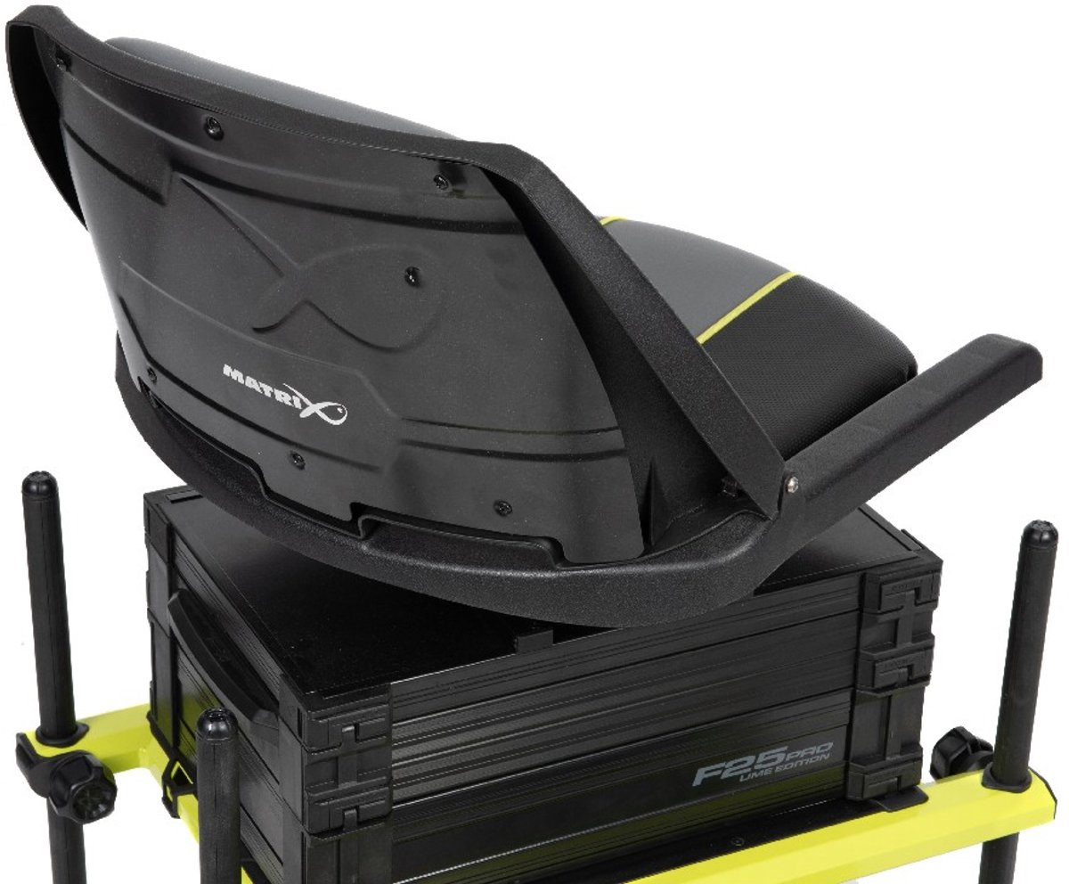 Matrix F25 Pro Swivel Seatbox Lime Edition