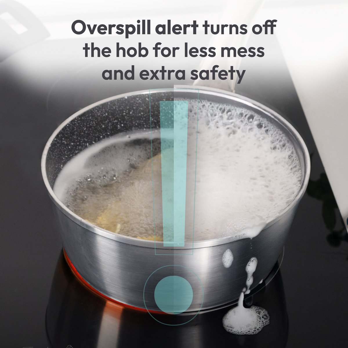 Candy Smart CI642CTT/E1 Zwart Ingebouwd 59 cm Inductiekookplaat zones 4 zone(s)