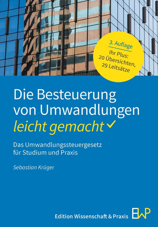 BLAUE SERIE – leicht gemacht - Die Besteuerung von Umwandl ... - cover