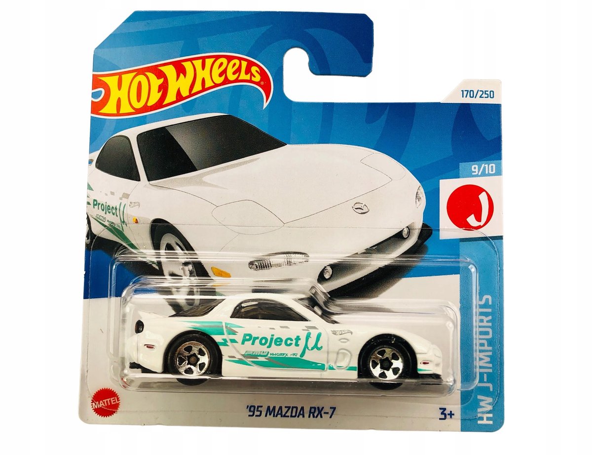 Hot Wheels '95 Mazda RX-7 HTC46 HW J-Imports 2024