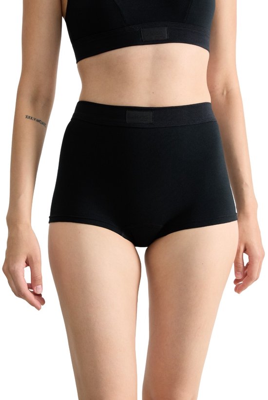 T-shirt court Double Comfort pour femme Sloggi , Zwart