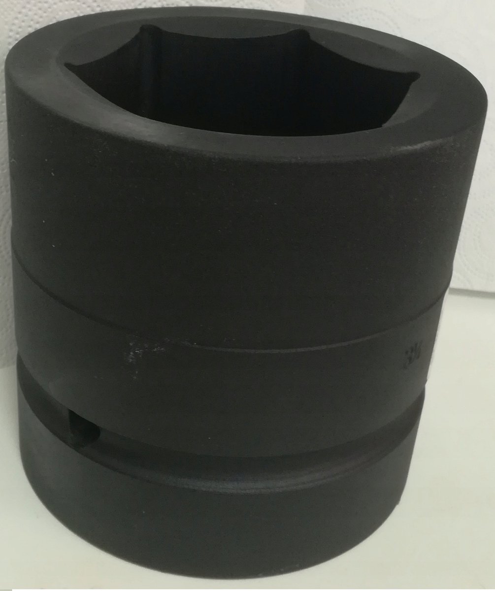 EGA Master 65255 Slagdop 1''-1.1/8'' Zwart