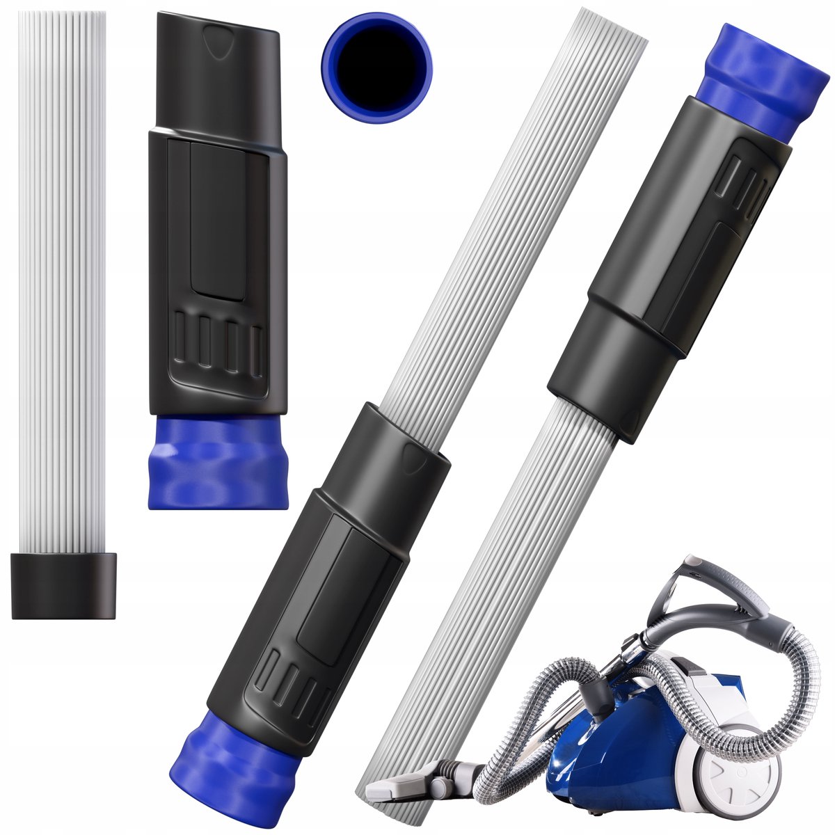 Dust Daddy Speetmondstuk 35mm Universeel - Flexibele Microbuisjes