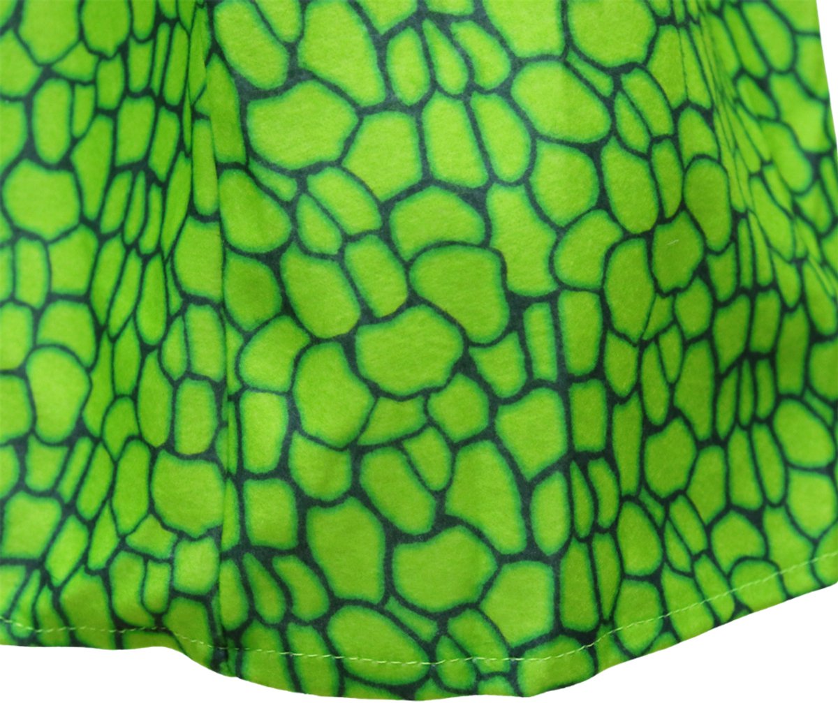 Joya Kids® Verkleedcape Triceratops | Dinosaurus Cape met 3D Dino Kop op Capuchon | Zachte Kindercape met Knuffel Dierenkop | Verkleden | Groene Verkleed Cape | | oud — afbeelding 8