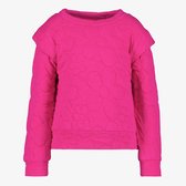 TwoDay meisjes sweater met bloemenpatroon roze - Maat 92