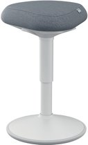 Leitz Ergo Active Zitkruk met Comfortzitting - Bureaukruk - Ergonomische Kruk - Donkergrijs