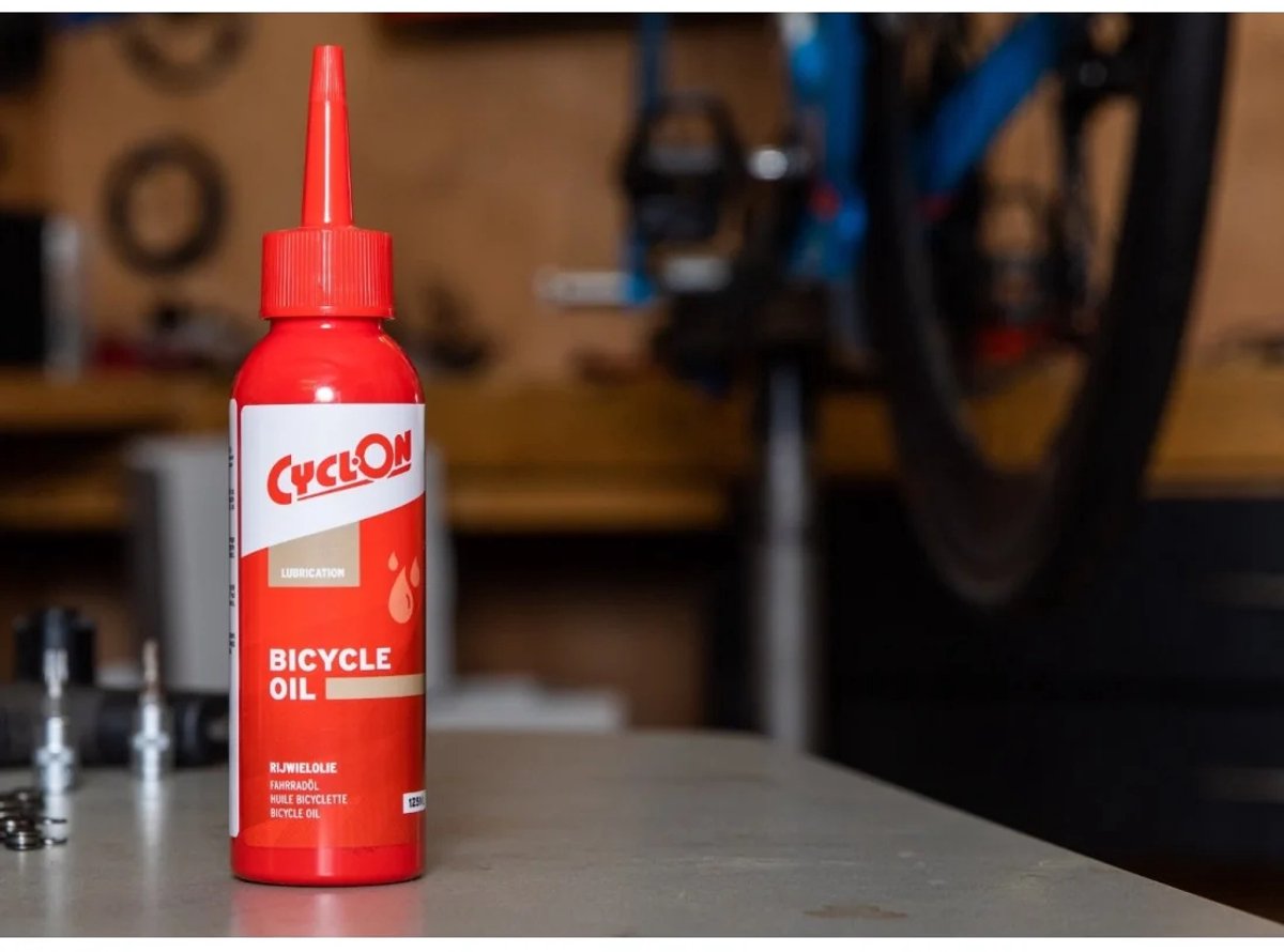 CyclOn Fietsolie 125 ml - Waterafstotend - Roestbescherming - Goede penetratie - Voor stadsfietsen