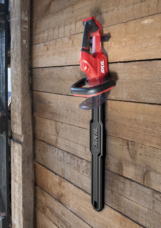 SKIL Heggenschaar Accu 20V - Meslengte 55cm - Tot 2cm Snoeien - Accu Heggenschaar Voor Heggen & Struiken - Koolstofstaal - Inclusief Mesbeschermer & Opslaghaak - Geleverd Zonder Accu - Skil 0429 CA van SKIL — afbeelding 3