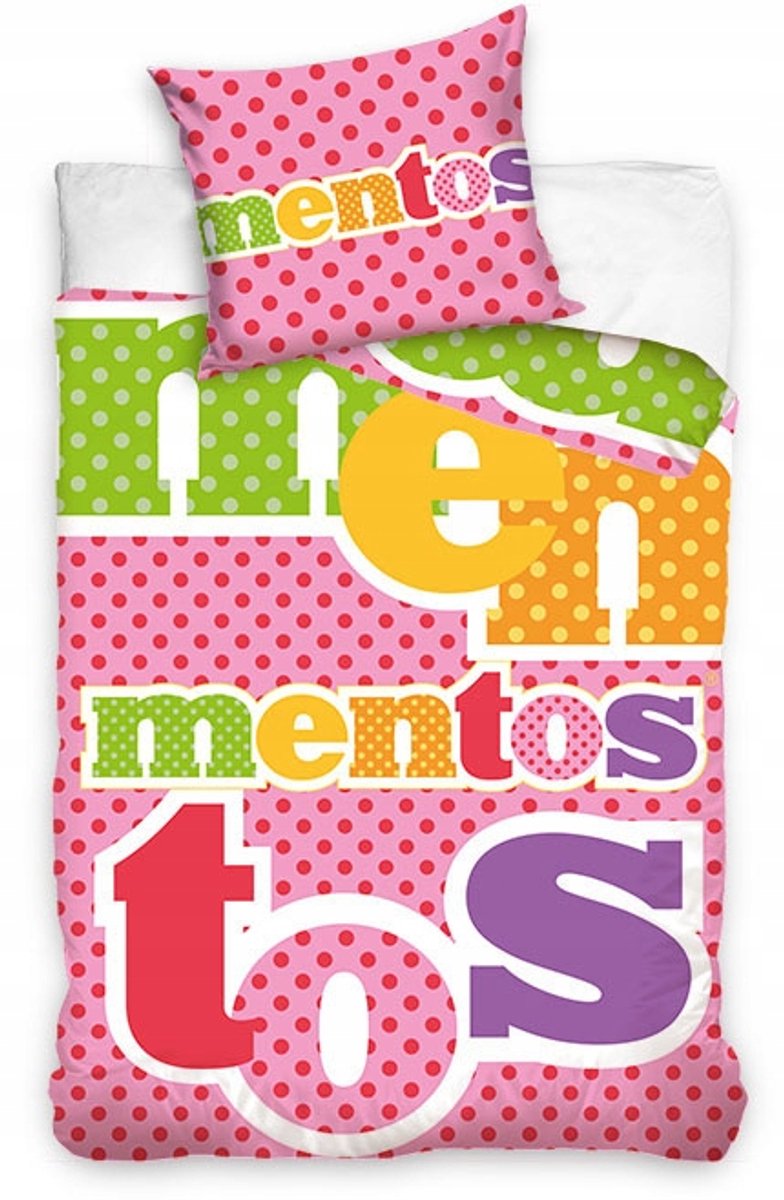 Carbotex Kinderbeddengoed Set 160x200 cm - Roze Mentos
