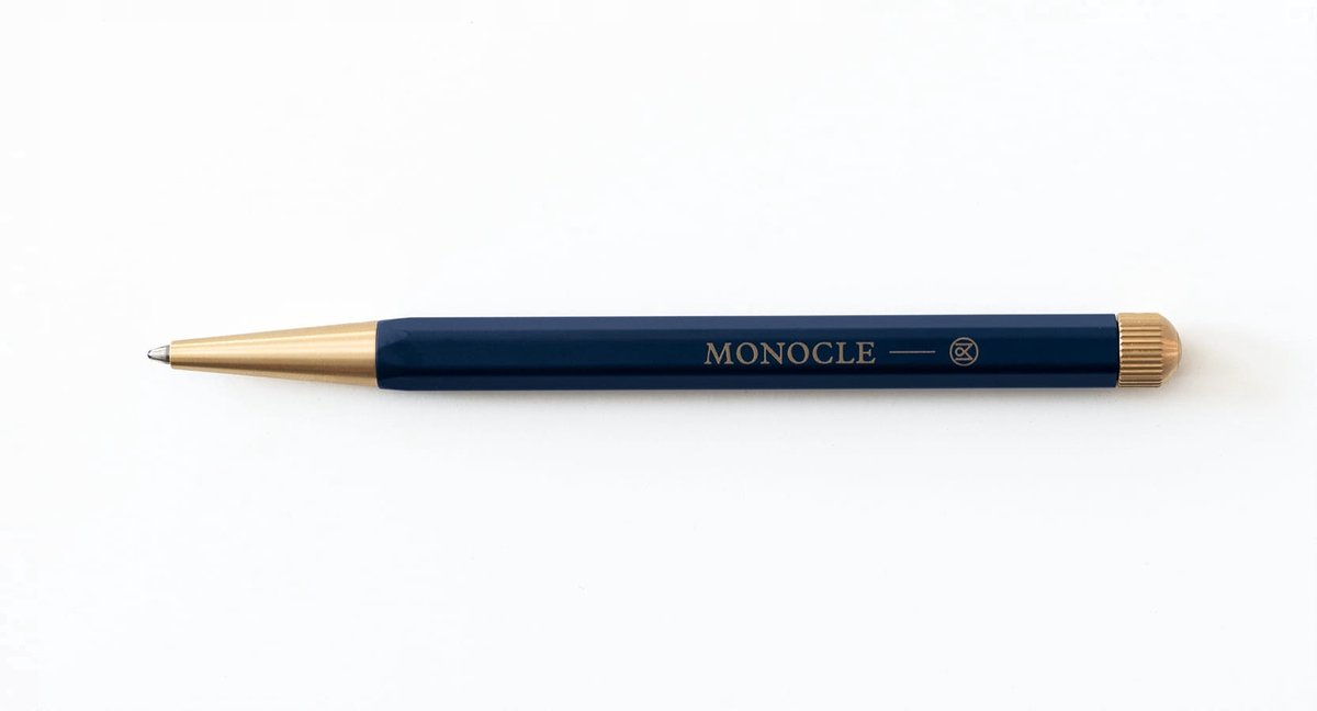 Leuchtturm1917 Drehgriffel Pen - Monocle Edition, Marineblauw