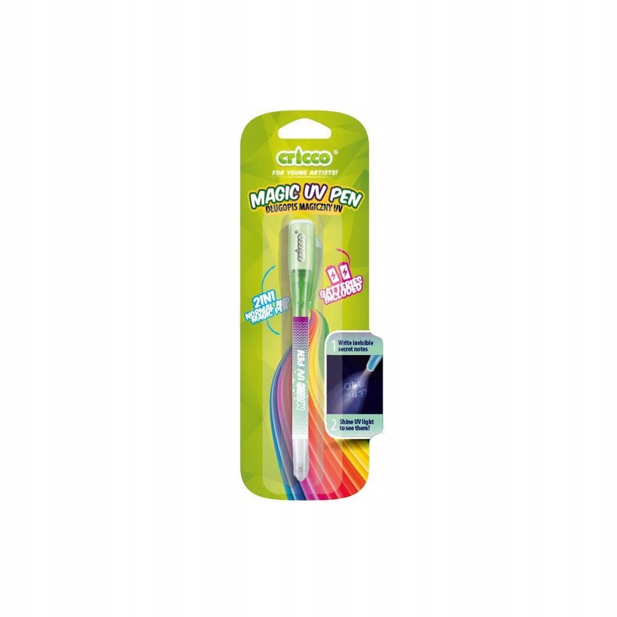 Cricco Magische Spion Pennen met UV-inkt - Perfect voor School
