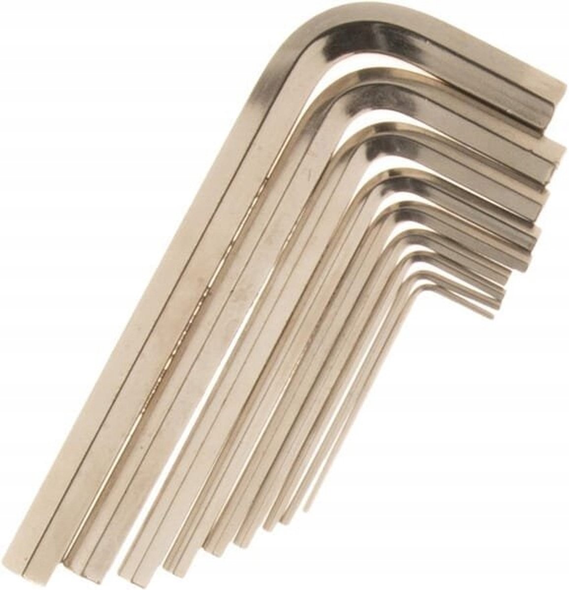 9-delige metrische inbussleutelset 1,5-10 mm