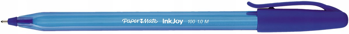 Paper Mate Pen 1.0 mm Blauw - Vloeiende Inkt, Sneldrogend