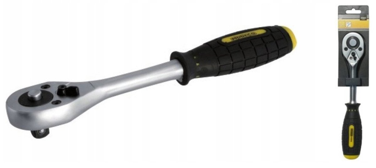 Ratelsleutel 1/2" 24T Cr-V Staal - Duurzaam en Precisie