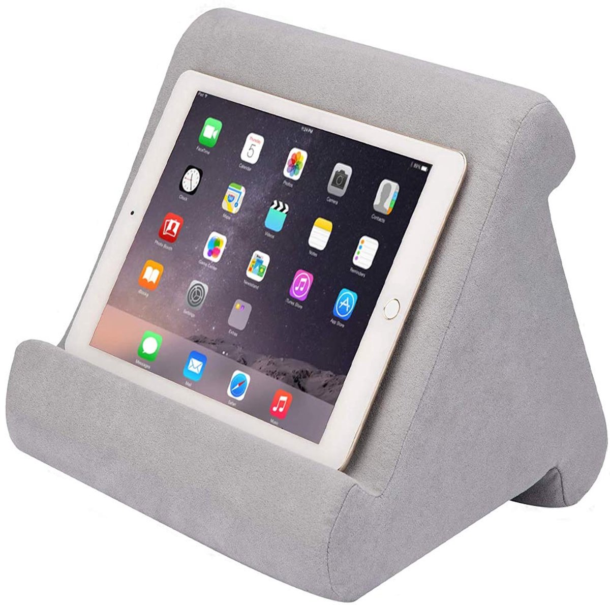 Unyqoos® Universele kussenstandaard voor tablets en e-readers voor comfortabel gebruik
