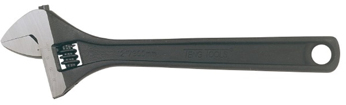 Teng Tools verstelbare sleutel 150 mm - Chroom-vanadiumstaal