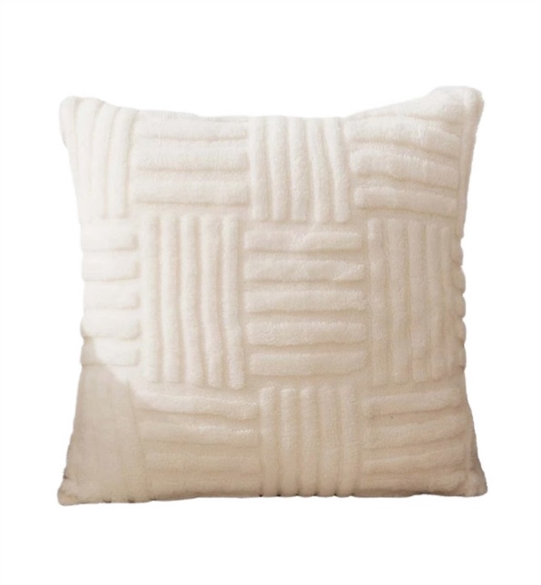 Decoratieve Kussenhoes 45x45 cm, Dikke Schakering, Boho Stijl