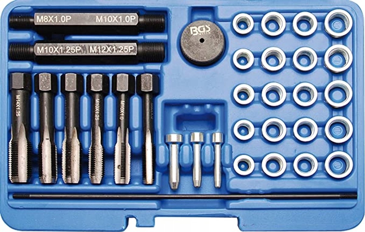 33-delige Set Schroefdraad Reparatie Gloeibougies