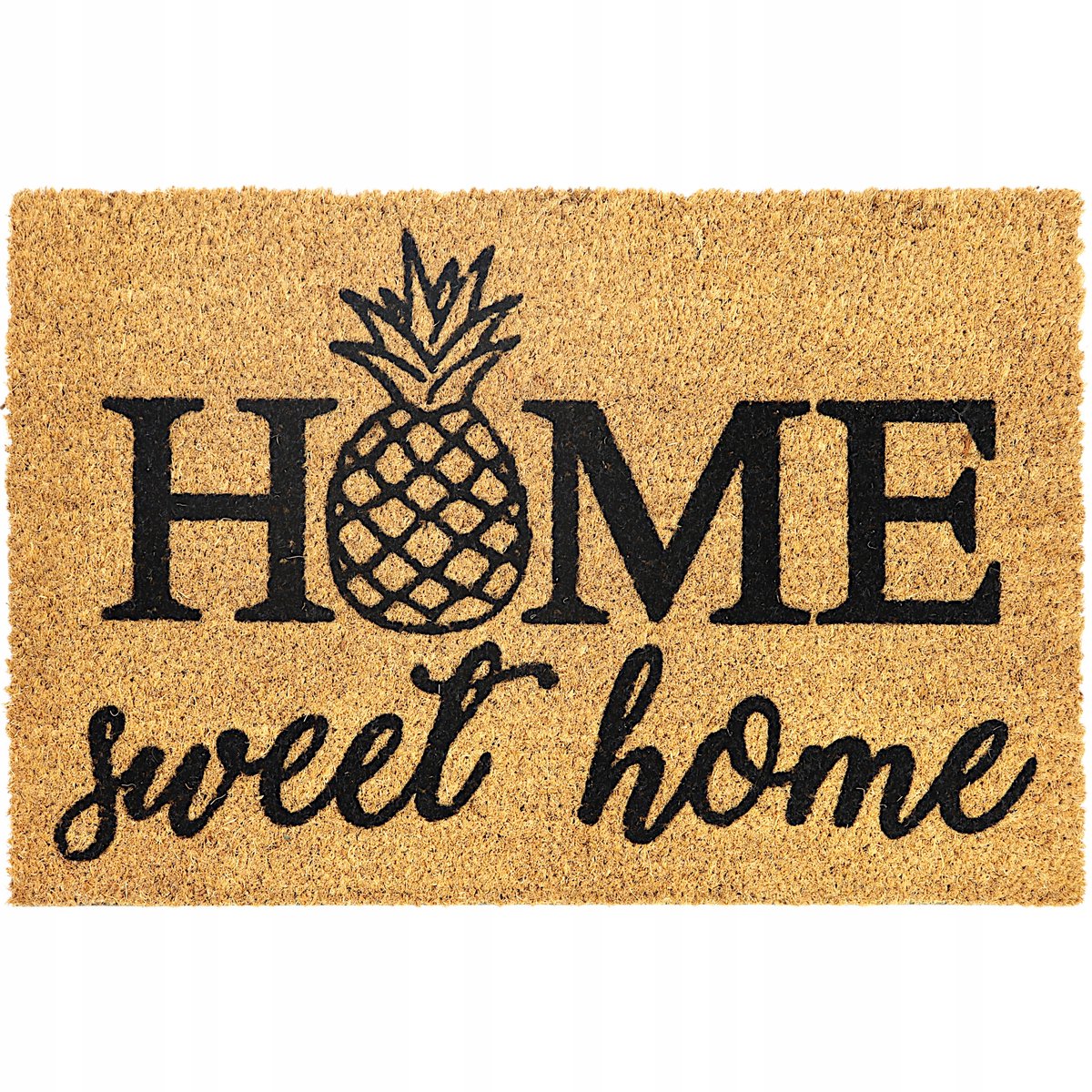 Kokosmat Deurmat Buiten 40x60 cm - Antraciet/Beige - Duurzaam & Stijlvol