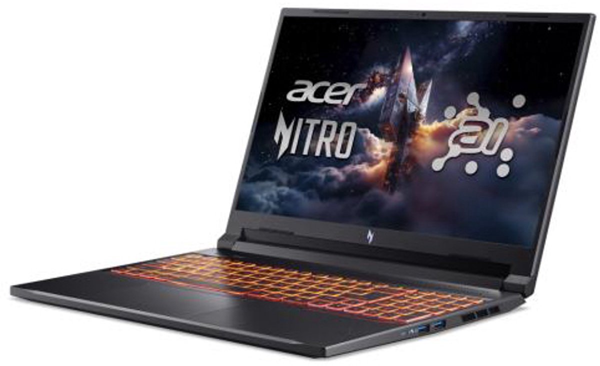 Acer Nitro V 16 AI ANV16-42-R5H1 - CoPilot+ PC - Gaming Laptop - 16 inch 180Hz - AMD Ryzen 7 - 16GB - 1TB SSD - RTX 5060 — afbeelding 5