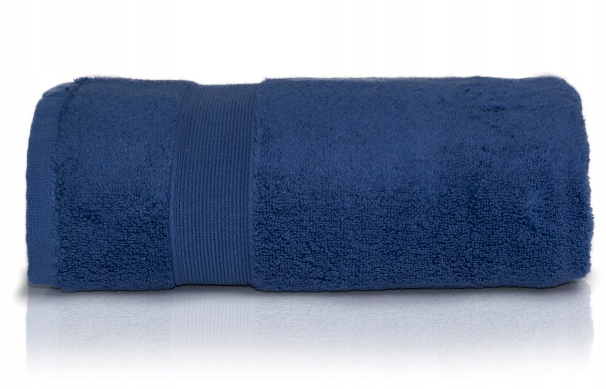 Grote Badhanddoek 70x140cm - Dikke Katoen - Marineblauw