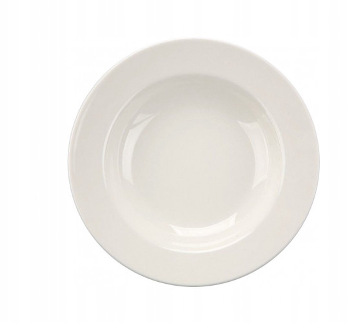 MariaPaula Nova Diep Bord Ecru 23 cm - Stijlvol en Duurzaam Porselein