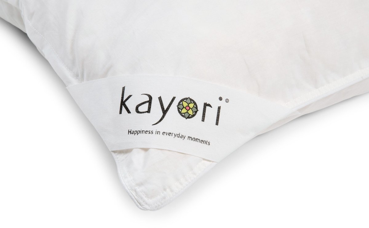 Kayori Anori Dekbed Lente/Herfst Dons - 200x220 - Gerecycled Ganzendons - Luchtig & Isolerend - Katoenen Tijk