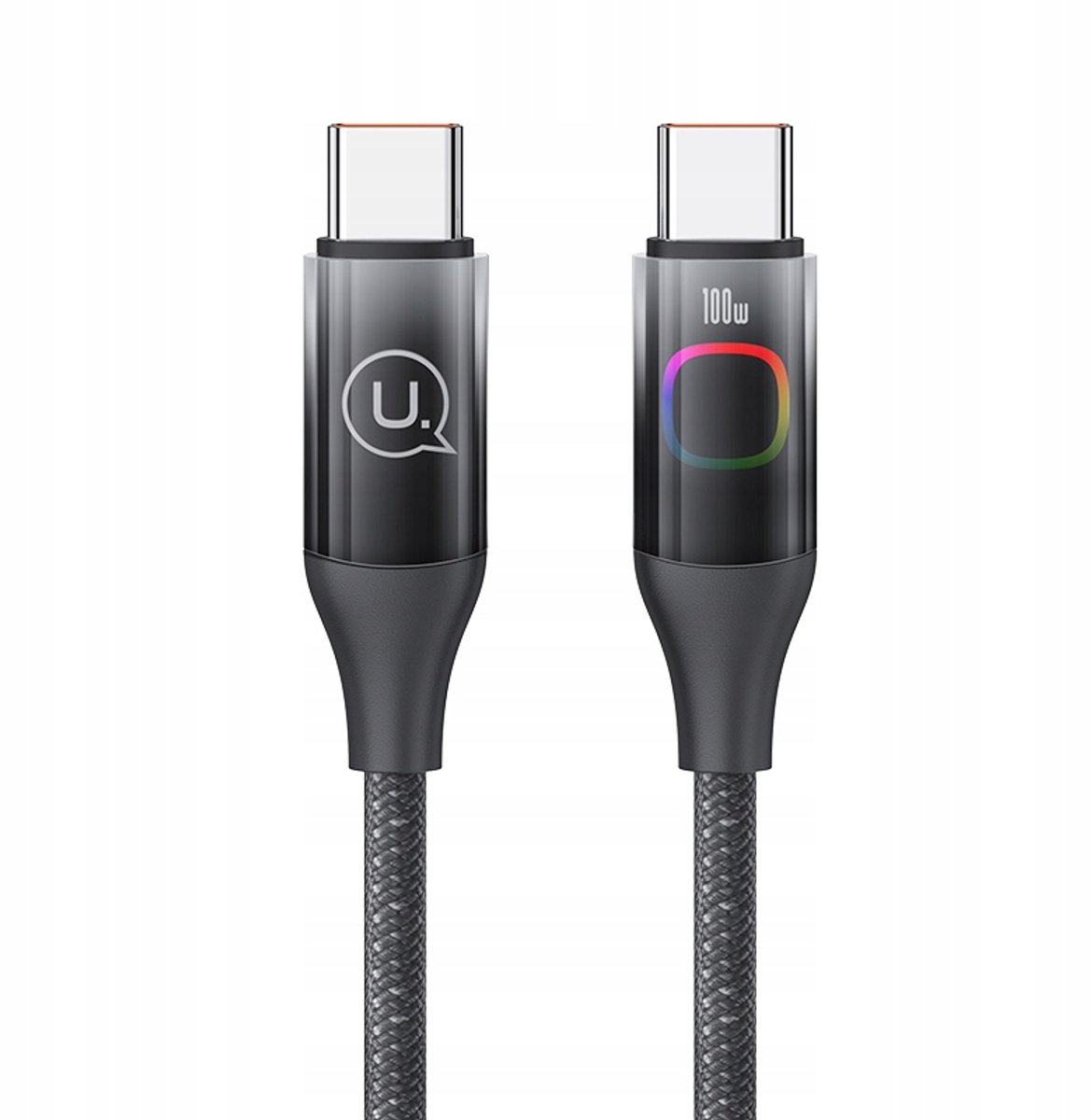 P4Y USB-C naar USB-C Kabel 100W 1.2m Zwart - Snel Laden & Data