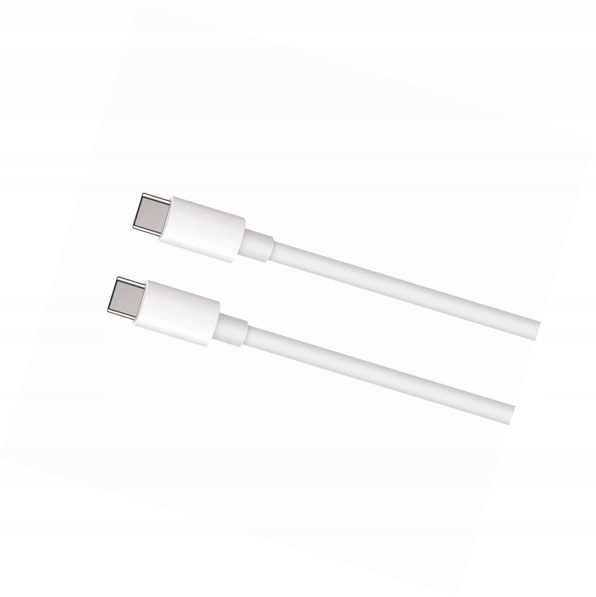 Maxlife USB-C naar USB-C Kabel - 2 Meter - Snel Opladen - Wit