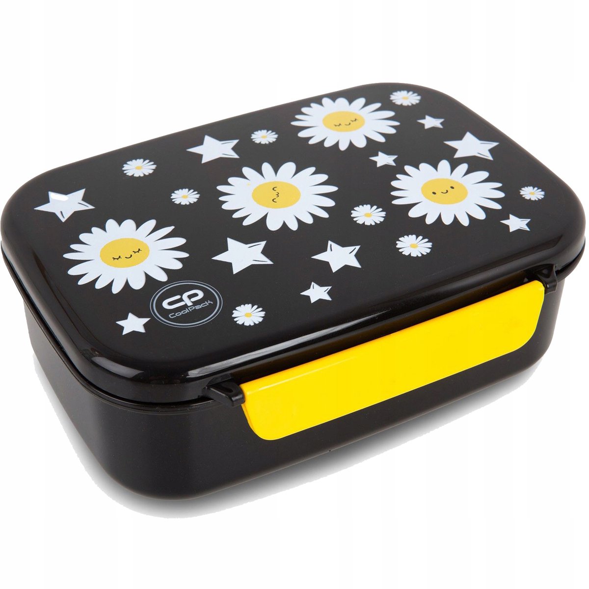 CoolPack Lunchbox Daisy Black met Vakverdeling - BPA-vrij