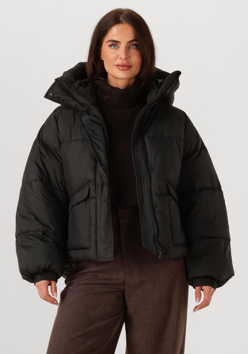 Notre-V Nv-gerty Jassen Dames - Winterjas - Zwart - Maat L