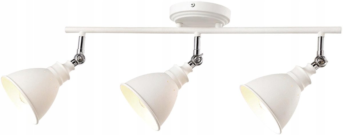 De Witte Plafondlamp 3x40W E14 Wit