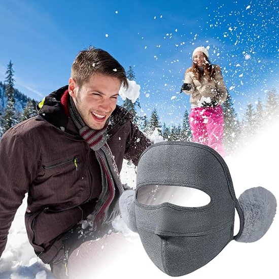 Gezichtsbedekking voor koud weer, ski-halfgezichtsbedekking, Ski