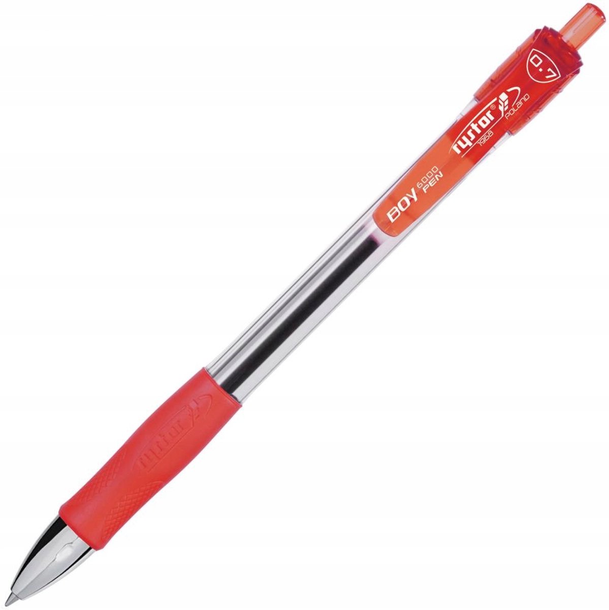 Rystor Boy Pen Eko Rode Automatische Pen met Verwisselbare Vulling