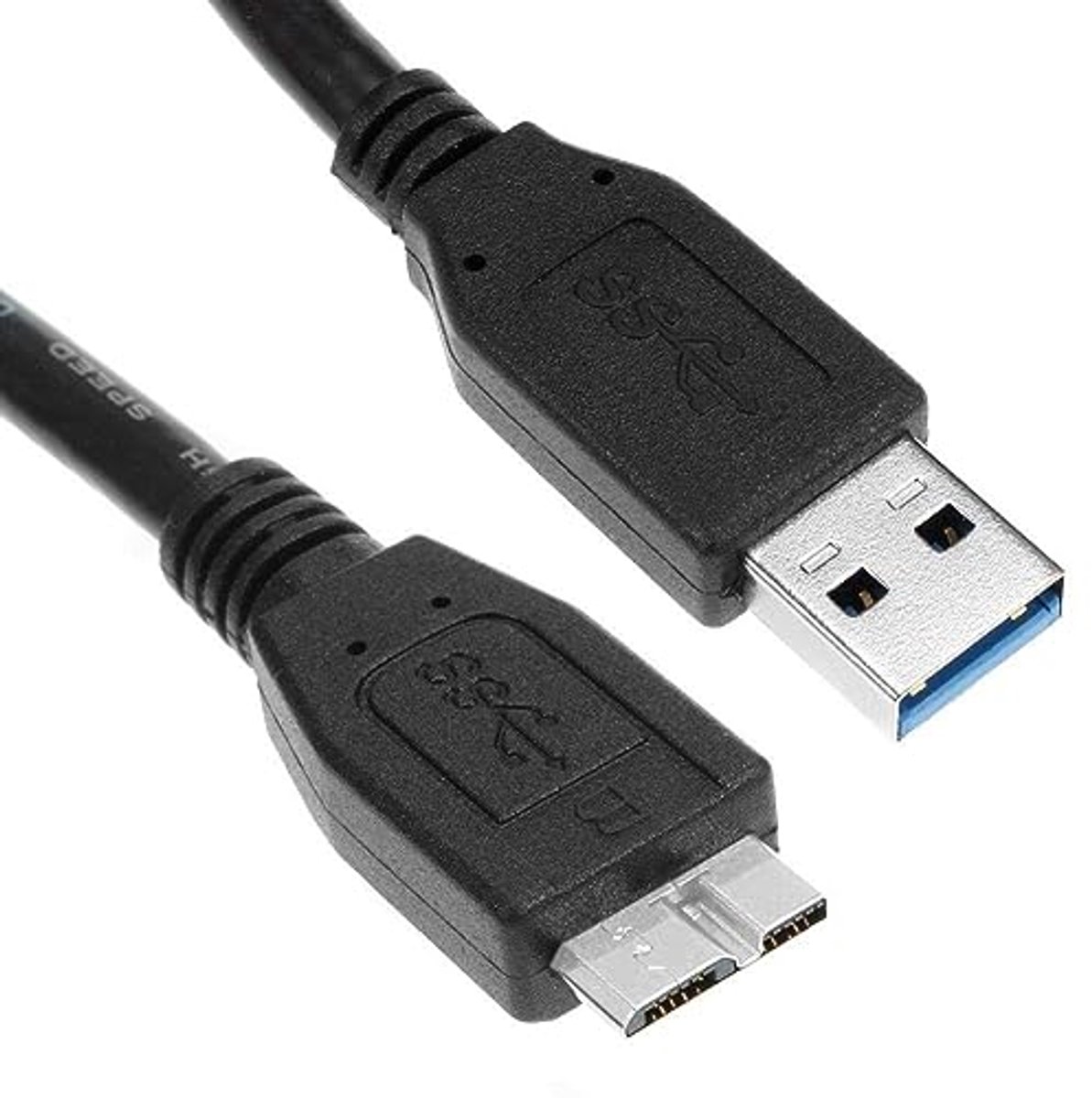 USB 3.0 Vervangende Micro-B naar USB-A Datakabel voor Externe Harde Schijven