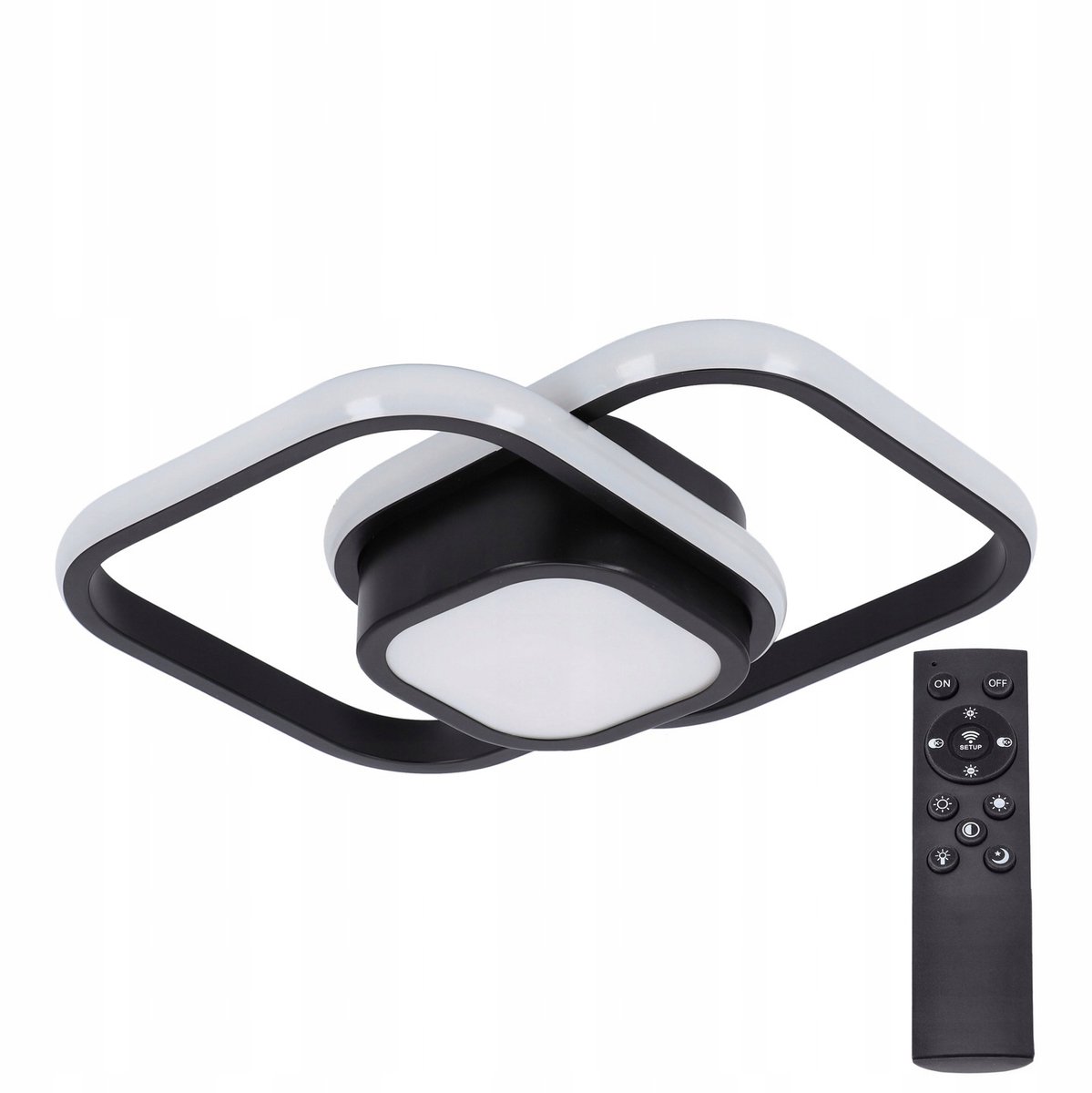 Moderne LED plafondlamp 74W met afstandsbediening & Bluetooth