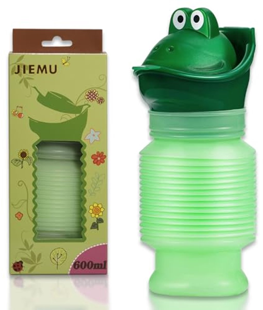 Draagbaar krimpbaar urinoir 600 ml - Herbruikbaar mobiel toilet voor mannen en vrouwen