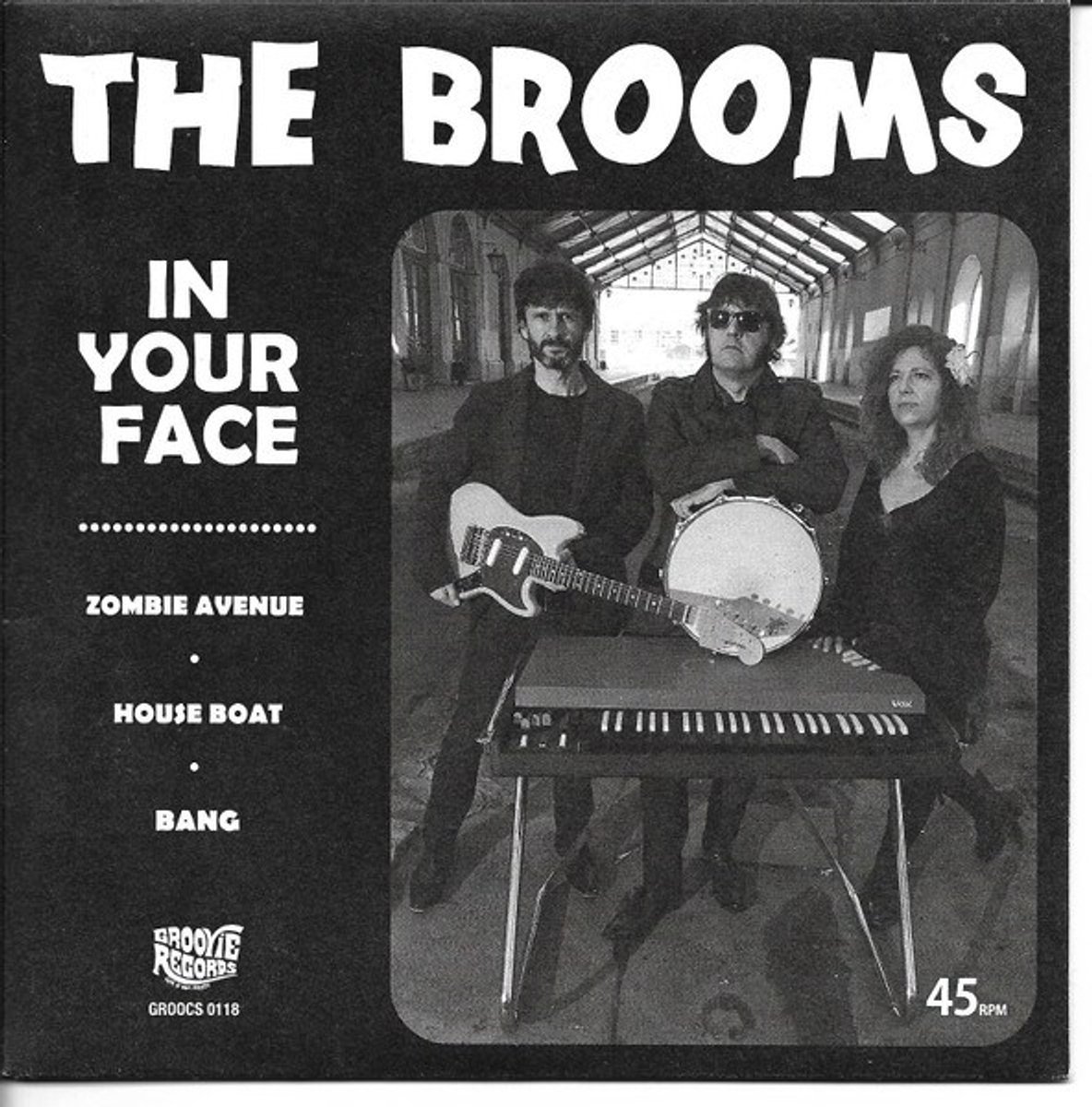 The Brooms - In Your Face (7" Single)