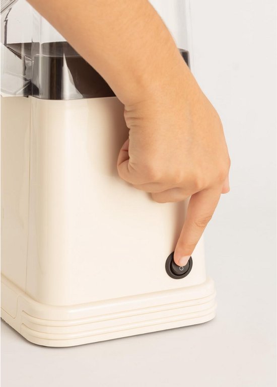 ApexArte® Premium Popcorn Machine - Popcornmakers - Popcornpan - Mais - Gebroken Wit — afbeelding 2