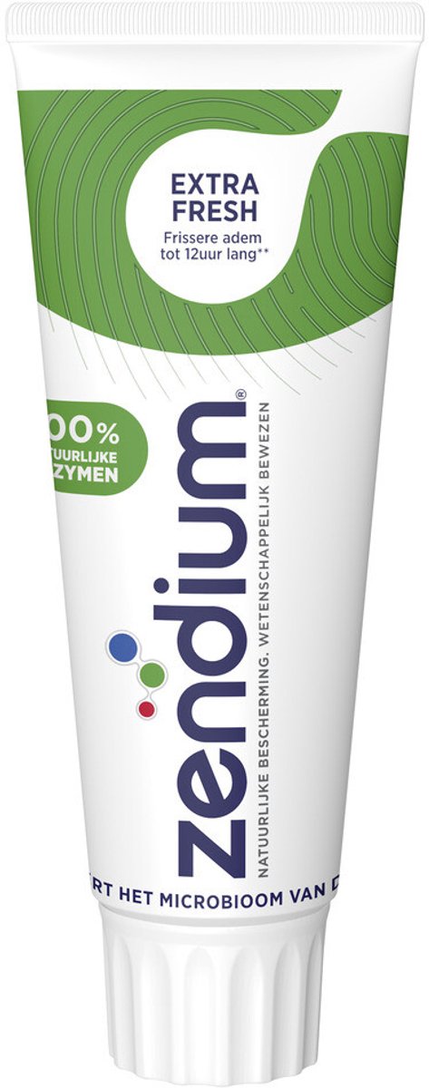 Zendium Tandpasta Extra Fresh - 5 x 75 ml - Voordeelverpakking