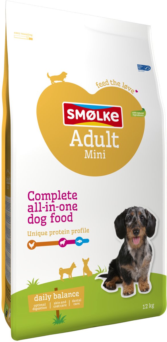 Smolke Hondenvoer Adult Mini