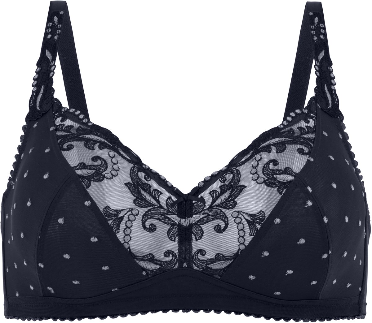 Felina Secret Delight Voorgevormde Beugel Bh 0203292 596 Blue Fjord - maat EU 75F / FR