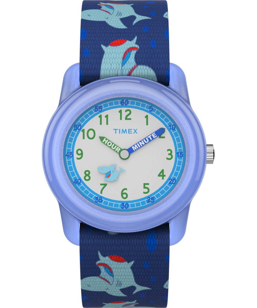 Timex Time Machines TW7C13500 Horloge - Textiel - Blauw - Ø 29 mm