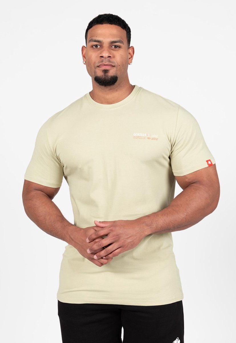 Gorilla Wear Santa Cruz T-shirt - Lichtgroen - L